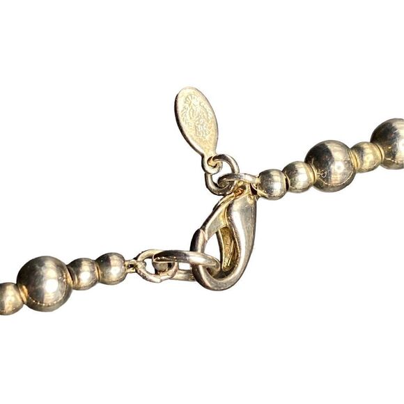 Premier Designs silver and gold tone beaded bracelet with gold beaded necklace m - Picture 5 of 7